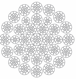 35x26 tower crane hoist rope